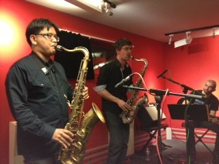 Jon Irabagon, Sylvain Rifflet et Philippe Gordiani