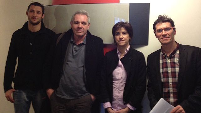 Erwan Manac'h, Guillaume Malaurie, Mariette Darrigrand et Jean-Marc Four