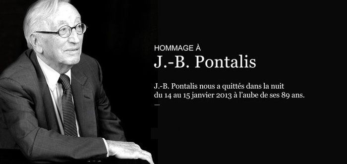 "Hommage à JB Pontalis"