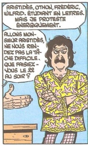 Aristidès Othon Frédéric Wilfrid, alter ego de Fred chez Gotlib