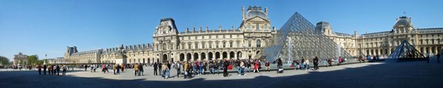 Panorama du Musée du Louvre