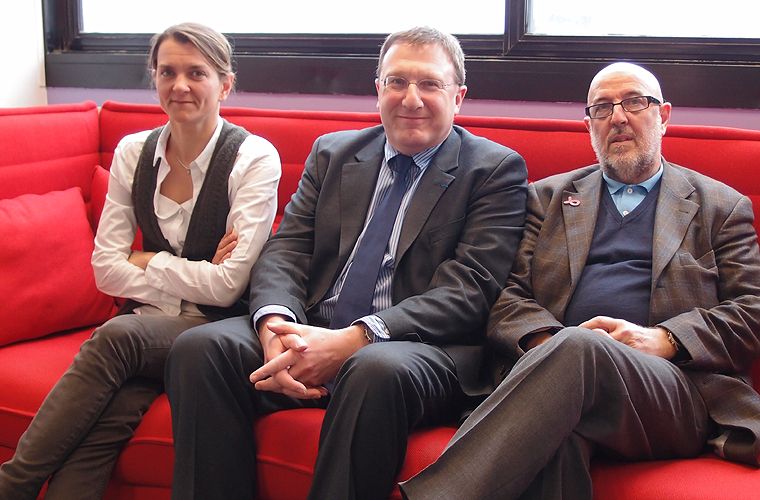Hélène Périvier, Jean-Marie Bonnemayre et Laurent Clévenot