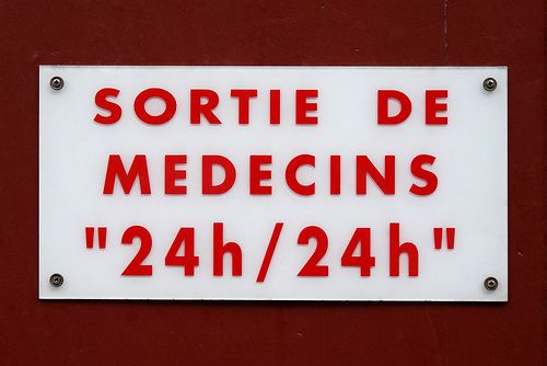 Sortie de médecins 24h/24