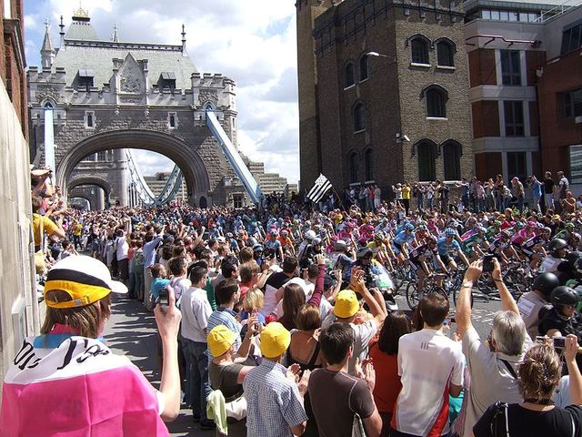 Le Tour de France dans les rues de Londres
