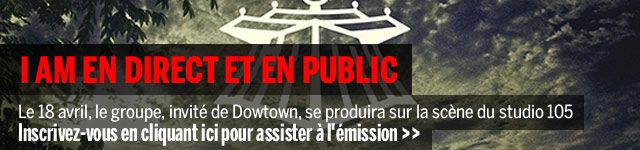 i am en direct et en public au studio 105
