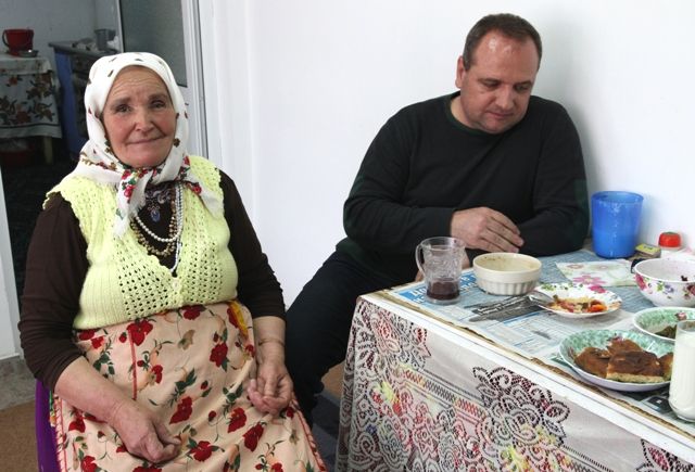 Le père et la grand-mère de Gergana
