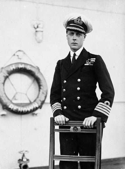 Edward, Prince de Galles durant sa visite au Canada en 1919
