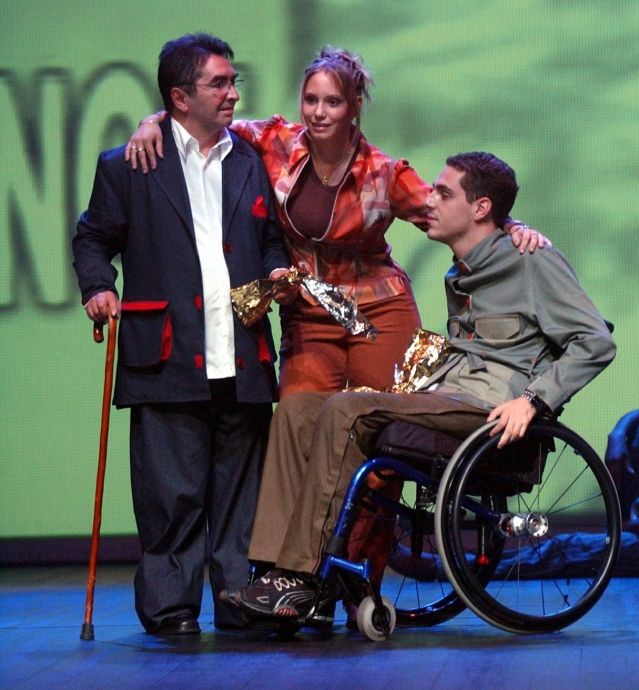 Sur scène, au théâtre, en fauteuil