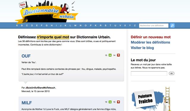 Dictionnaire urbain