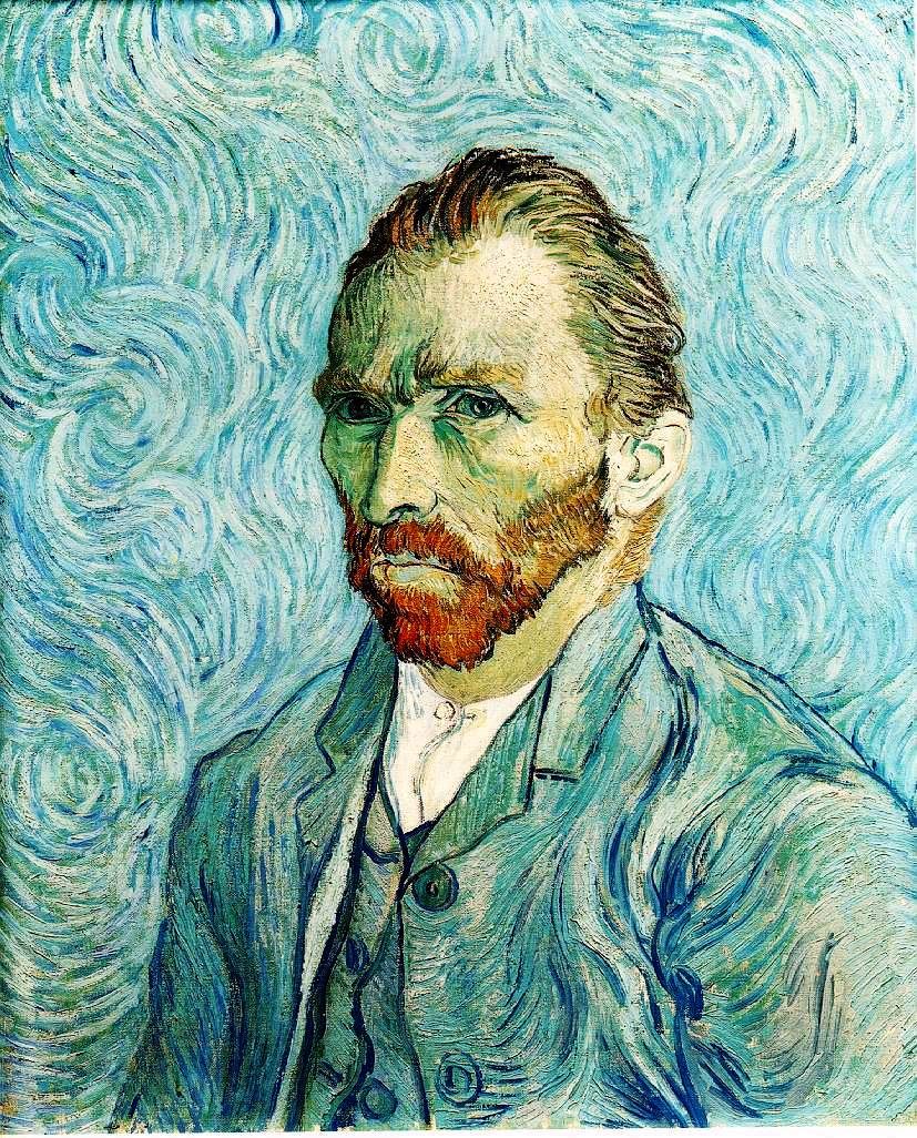 Autoportrait -Vincent van Gogh - 1889