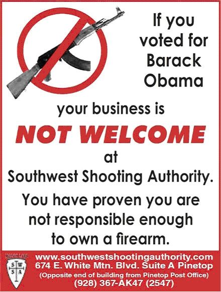 Affiche "Not Welcome"