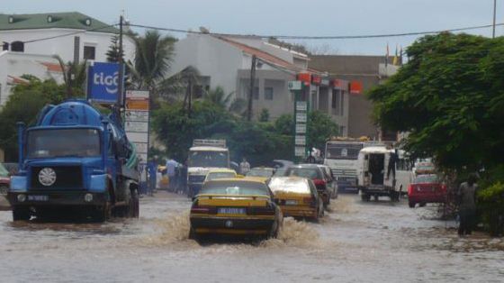 Dakar en période d'hivernage