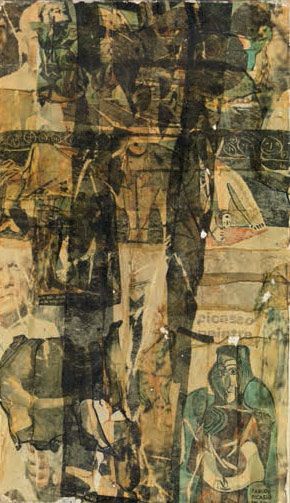 Gil J Wolman Picasso peintre-1967