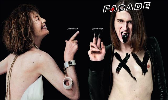 Jane Birkin et Gareth Pugh, Façade n°15