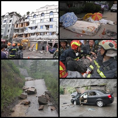 Seisme dans le Sichuan en 2008