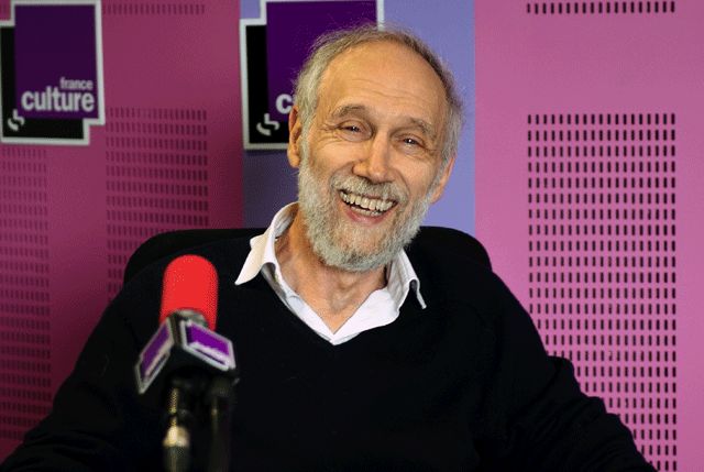 Alain Connes pendant l'émission Science Publique du 24 mai 2013
