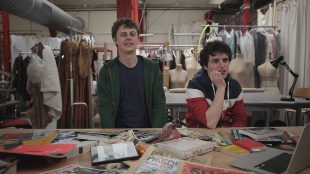 Norman et Hugo, dans le documentaire d'Arte