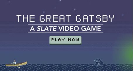 Capture d'écran du jeu Gatsby de Slate.fr