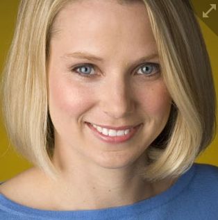 Marissa Mayer, patronne de Yahoo (capture d'écran de son compte Twitter)