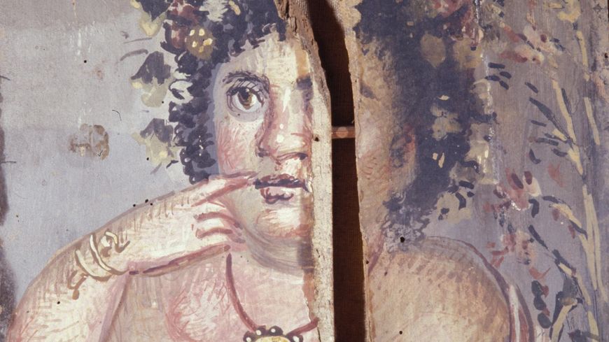 Harpocrate-Dionysos, détail Le Caire musée Egyptien