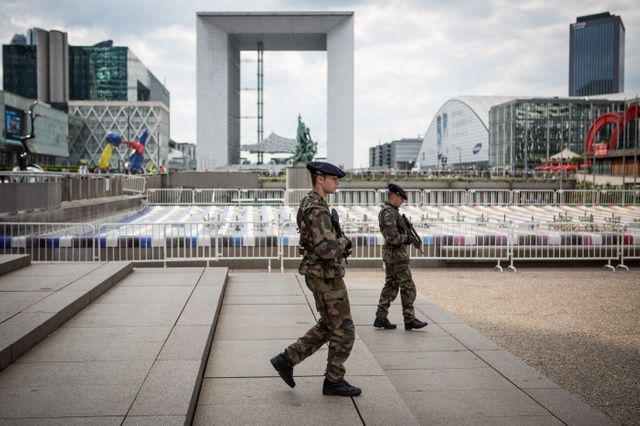 Agression d'un militaire à la Défense