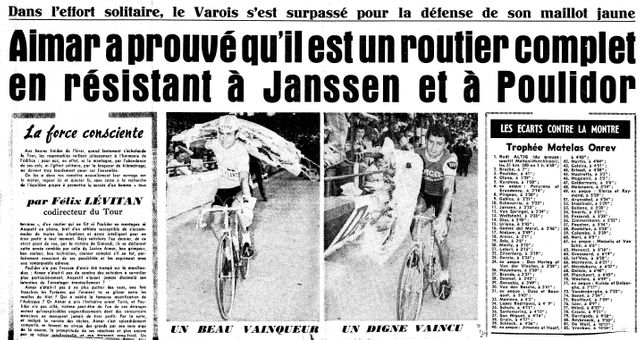 Aimar vainqueur 1966