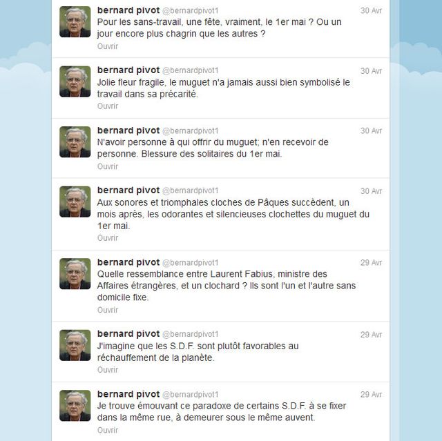 quelques tweets de Mr Pivot