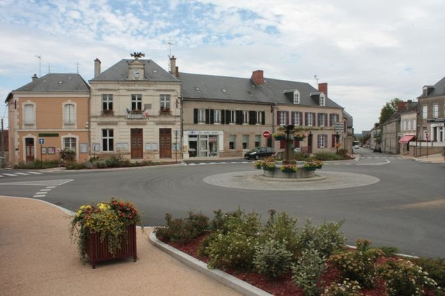 Bourg de Bonnat (Creuse)