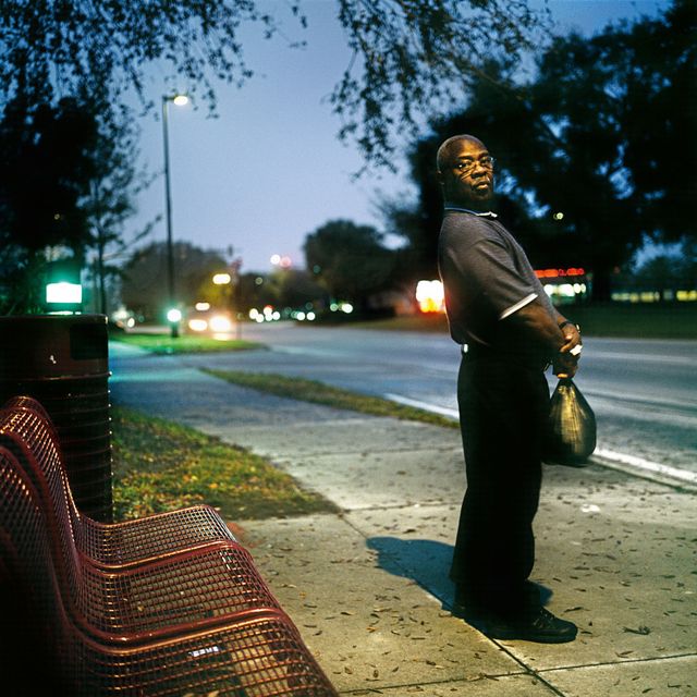 Orlando, Floride, 6h du matin. Photo issue du livre "American Puzzle"