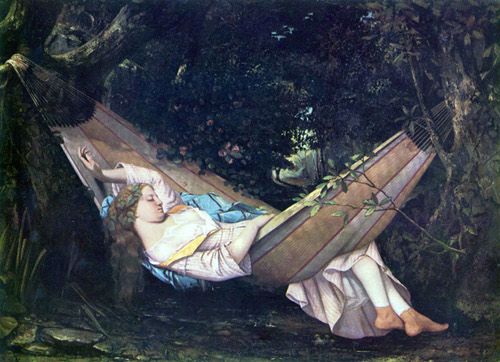 Gustave Courbet, le hamac