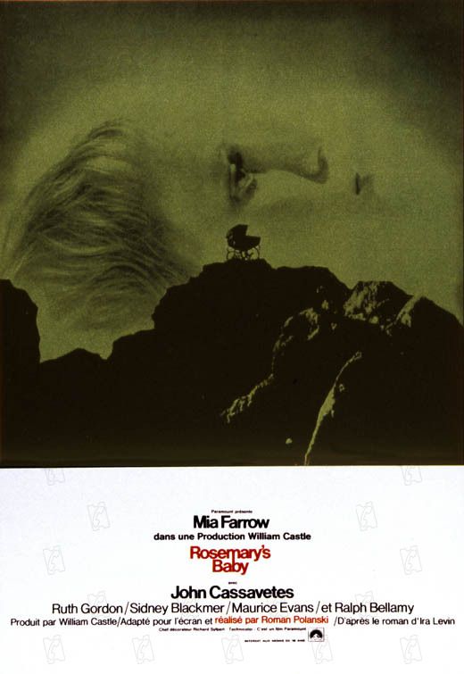 Affiche de Rosemary's Baby, Roman Polanski, 1968