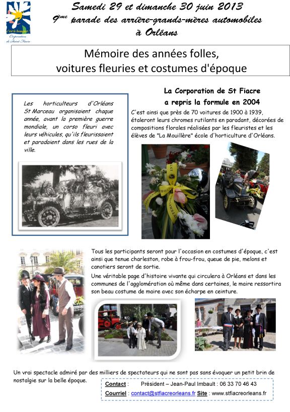 La 9ème parade des arrière-grands-mères automobiles 1