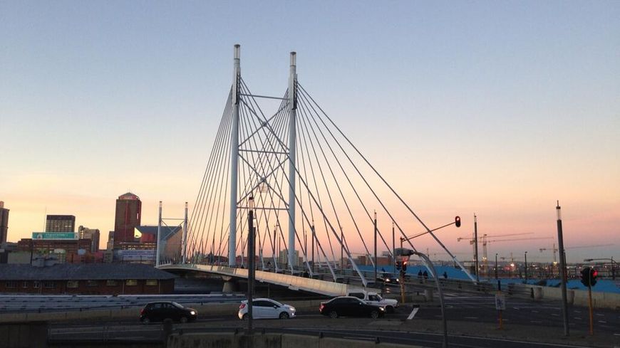Pont Mandela, à Johannesbourg