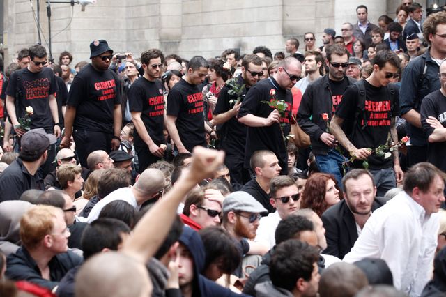 Manifestation en hommage à Clément Méric