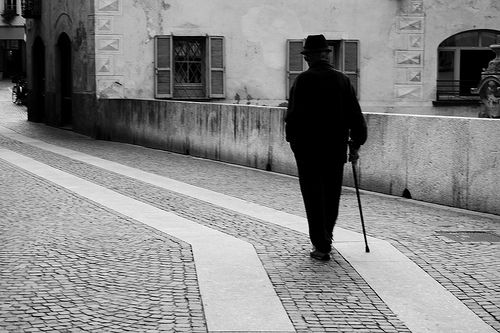 Walking on rails