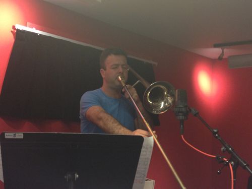 Daniel Zimmermann au studio 61 de France Inter