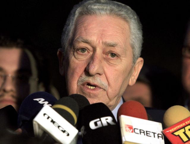 Fotis Kouvelis, leader de la Gauche démocratique (Grece)