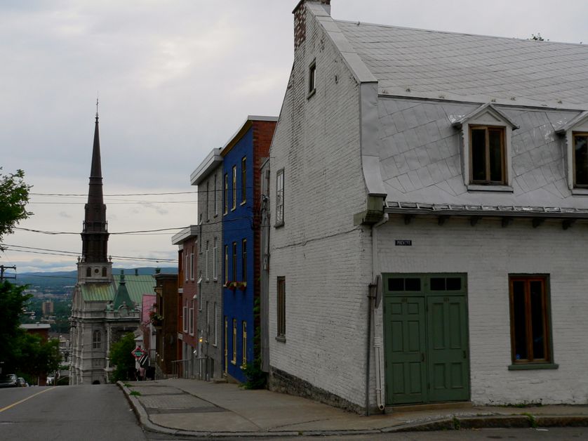 En route vers la Basse-Ville de Québec
