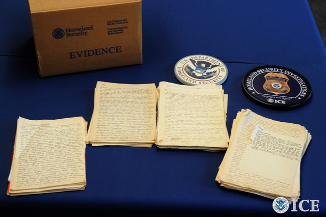 Les carnets d'Albert Rosenberg retrouvés aux Etats-Unis