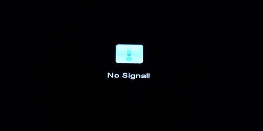 ERT no signal