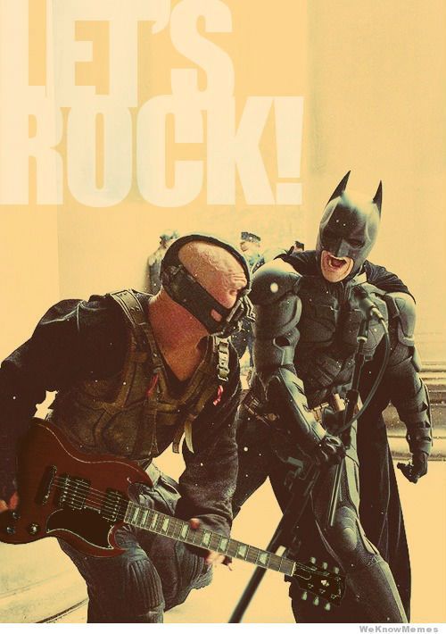 Batman let's rock