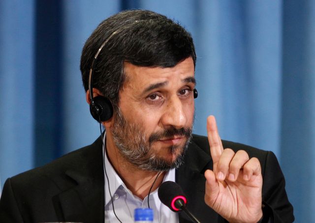 Mahmoud Ahmadinejad, actuel président iranien