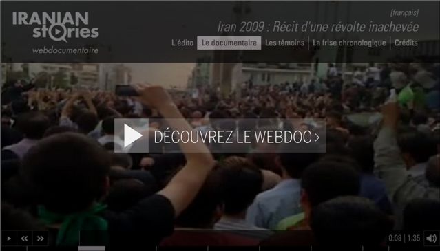 Iranian stories, un webdoc de Shadi Sanjabi, Stephanie Parfait, Thibault Lefèvre