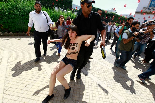 Femen à Tunis