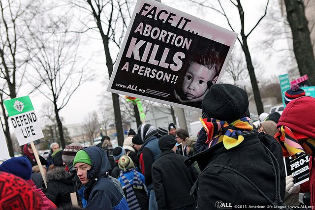 manifestation de l'American Life League