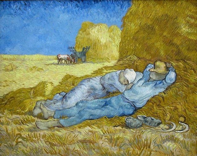 La sieste, Van Gogh