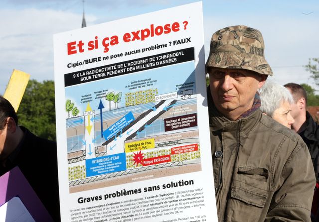 Manifestation à Bure