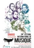 Affiche Festival international de musique de Dinard 2013