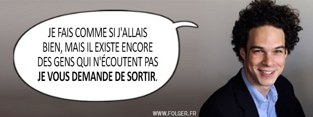 Je vous demande de m'écouter