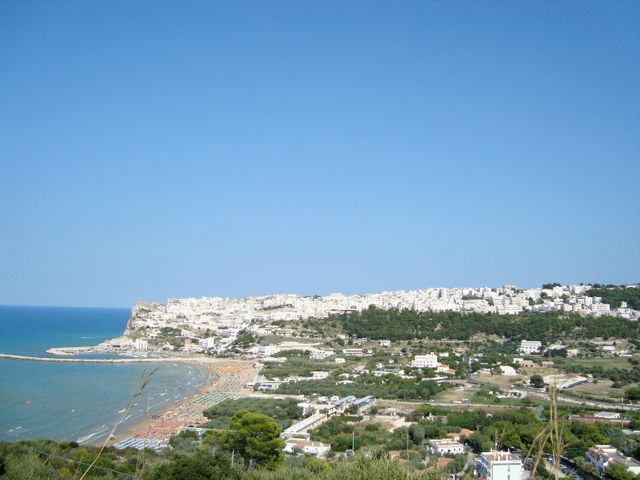 Peschici dans les Pouilles en Italie
